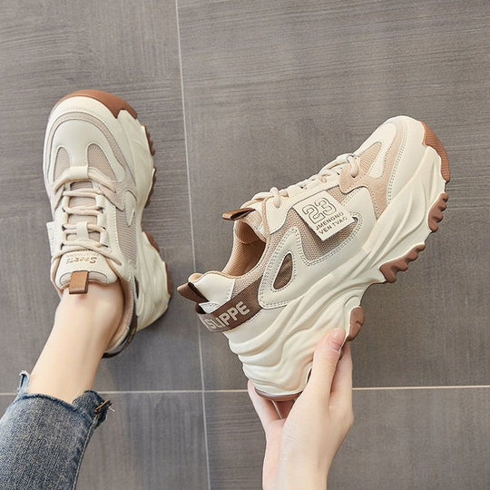 Damen modische Laufschuhe mit atmungsaktivem Obermaterial und verstärkter Sohle R&B