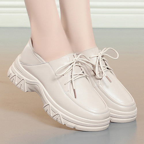 Damen Komfortable Schnürschuhe mit rutschfester Sohle und modischem Design R&B