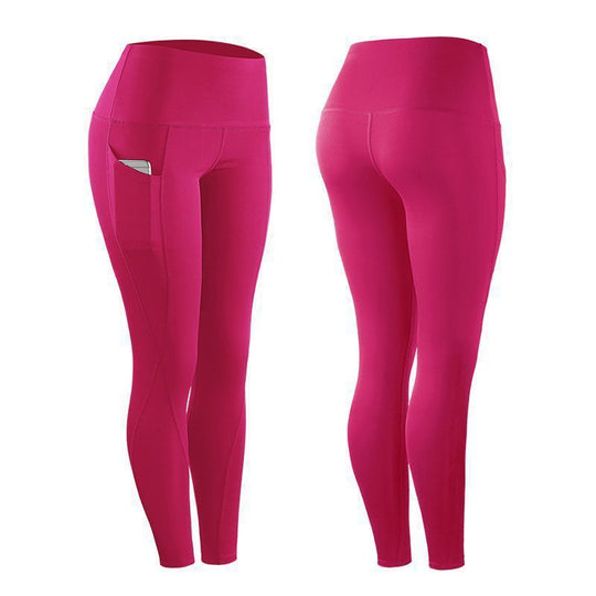 Damen Hochleistungs-Leggings mit praktischen Seitentaschen R&B