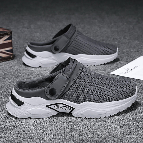 Damen Atmungsaktive Clogs mit rutschfester Sohle und flexiblem Obermaterial R&B