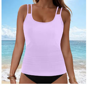 Damen Tankini-Oberteil mit modischem Rüschendesign R&B