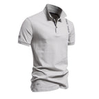 Herren Polo-Shirt mit modernem Design und feiner Struktur