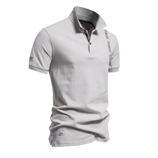 Herren Polo-Shirt mit modernem Design und feiner Struktur R&B
