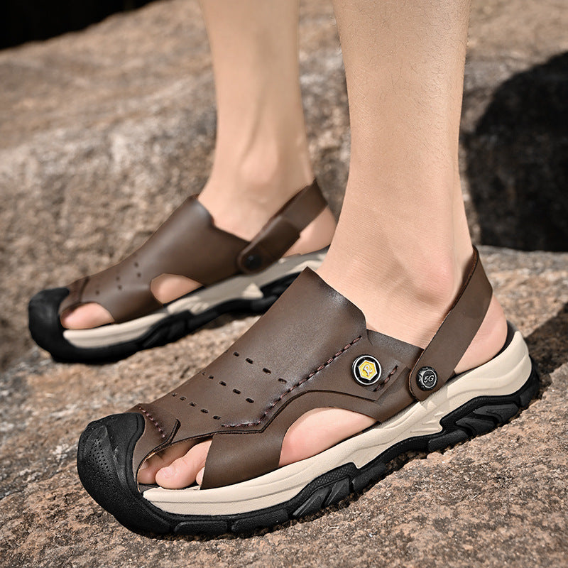 Herren Sportliche Freizeitsandalen mit rutschfester Sohle R&B