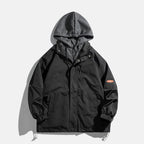 Unisex Übergangsjacke mit Kapuze und atmungsaktivem Innenfutter R&B