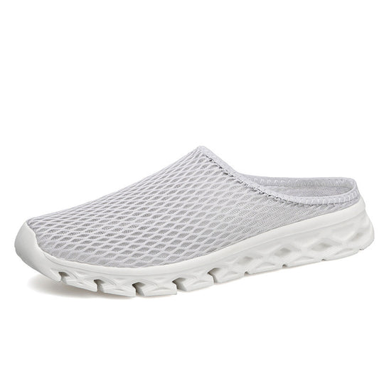 Unisex nan atmungsaktiver Mesh-Muleschuh mit flexibler Wabenlaufsohle und ergonomischem Fußbett R&B