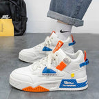 Damen modische High-Top Sneakers mit sportivem Design und rutschfester Sohle R&B