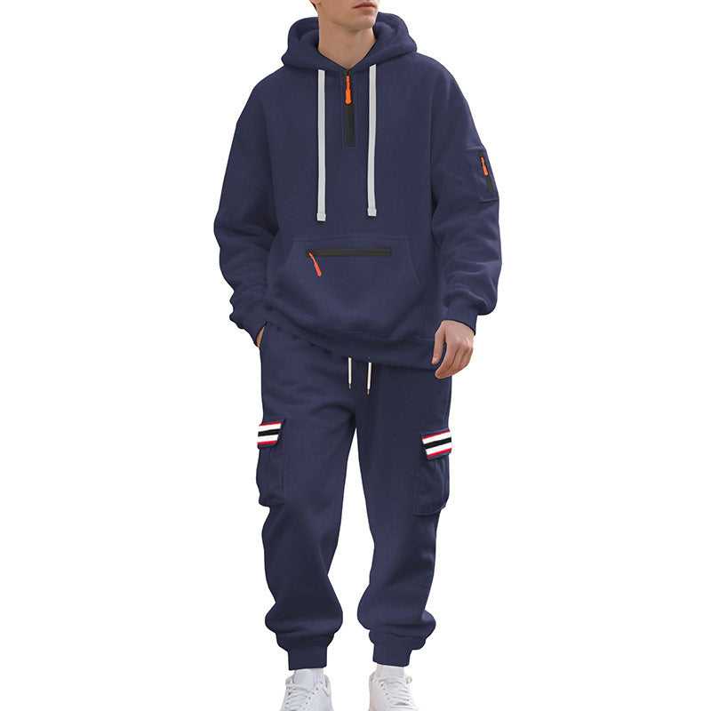 Jogginganzug Herren sportlich aus Sweatshirt und Hose