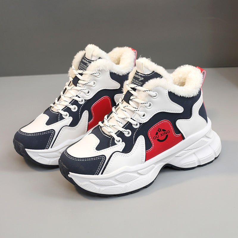 Damen Winter Sneakers mit kuscheligem Innenfutter und stabiler Laufsohle R&B