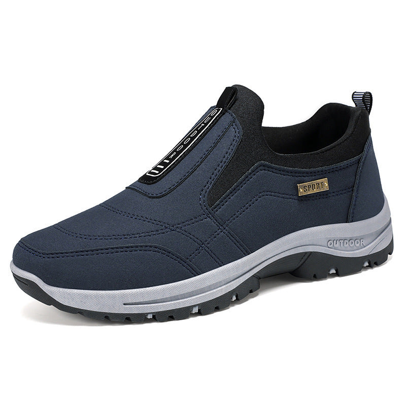 Damen komfortable Slip-On Freizeitschuhe mit rutschfester Sohle R&B