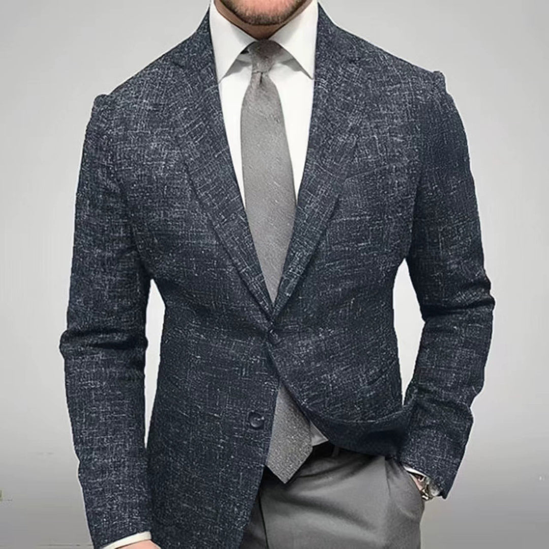 Herren modischer karierten Blazer mit hohem Tragekomfort und eleganten Details R&B