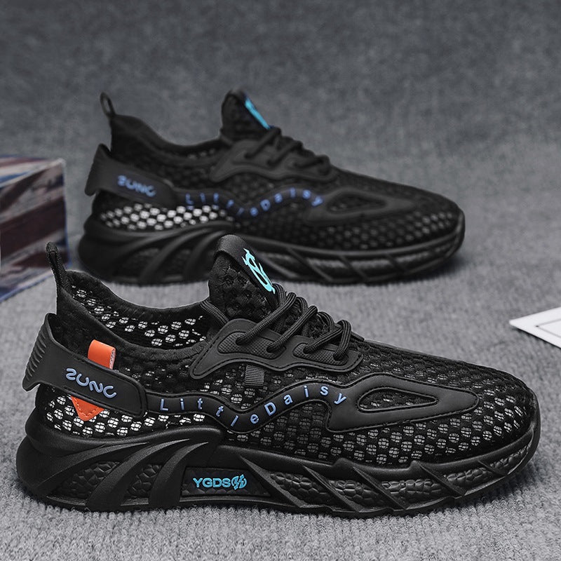Damen Sportliche Mesh-Sneaker mit atmungsaktivem Obermaterial und innovativem Dämpfungssystem
