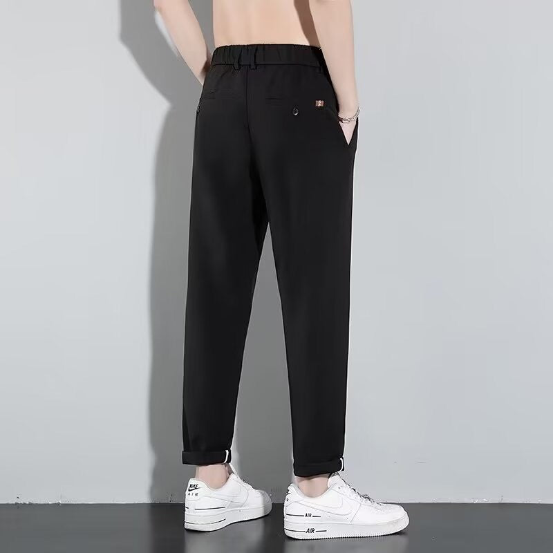Herren schlanke Chino-Hose mit elegantem Schnitt und atmungsaktivem Material R&B
