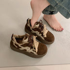 Damen Bequeme Sneaker mit flauschigem Innenfutter und modischem Obermaterial R&B