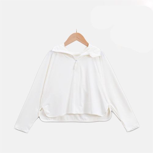 Damen Leichte UV-Schutzjacke mit Kapuze und atmungsaktiven Eigenschaften R&B
