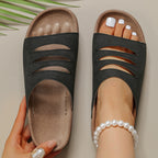 Damen Bequeme Clogs mit modischem Schnitt und ergonomischer Fußbettgestaltung R&B