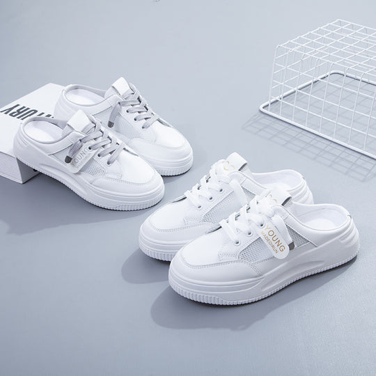 Damen Sneaker mit praktischem Slip-On Design und atmungsaktiver Mesh-Oberfläche R&B