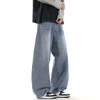 Damen Weit geschnittene Denim-Jeans im Vintage-Stil