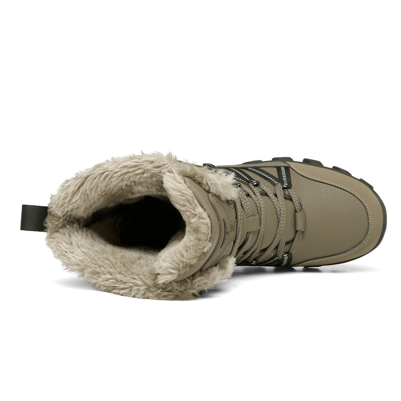 Damen Winterstiefel mit rutschfester Sohle und isolierendem Futter R&B