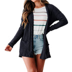 Damen Strickjacke im lässigen Design R&B