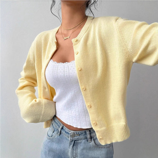 Damen Strickjacke im Oversized-Stil R&B