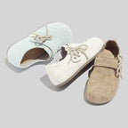 Damen Stilvolle Slipper mit dekorativem Schnürsystem und weichem Obermaterial