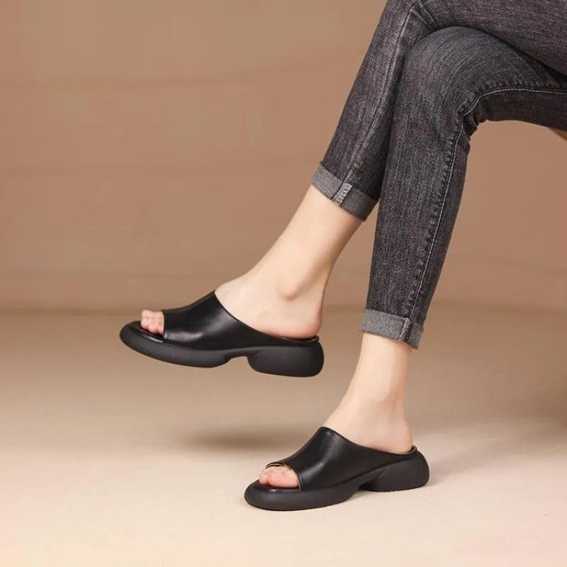 Damen Komfortable Mules mit elegantem Schnitt und rutschfester Sohle R&B