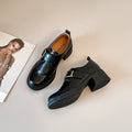 Damen Komfortable und stilvolle Schnür-Blockabsatzschuhe