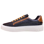 Damen Elegante Sneakers mit raffiniertem Krokodil-Design und modischen Akzenten R&B