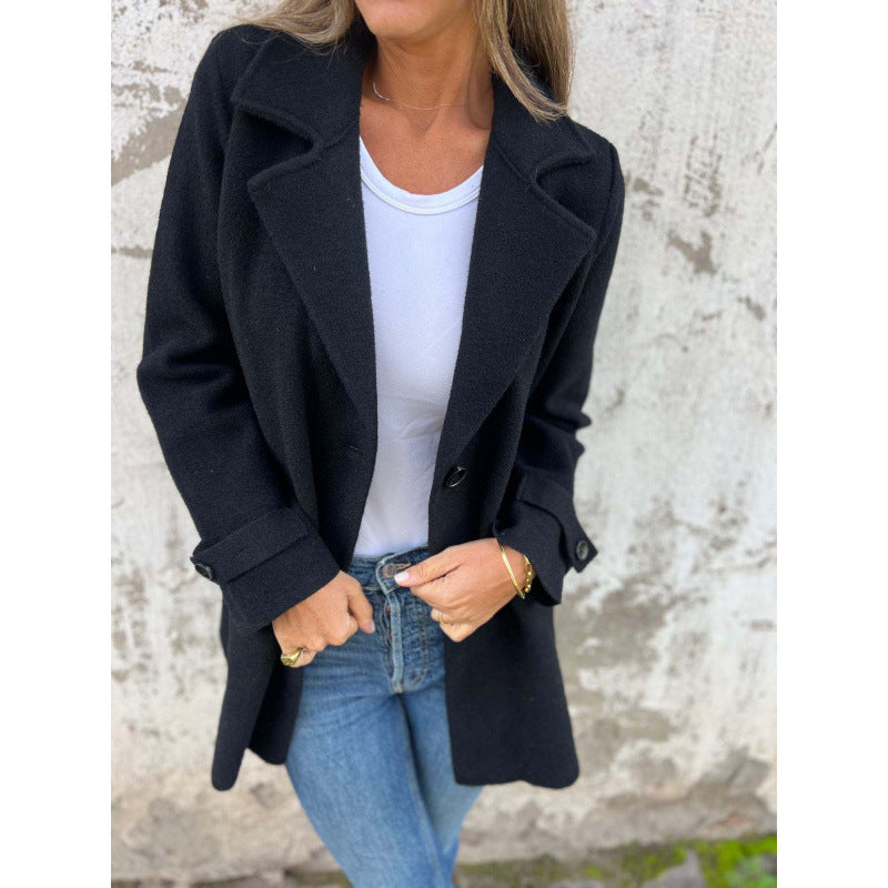 Damen elegante und bequeme Blazerjacke R&B
