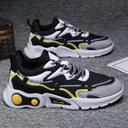 Damen Sportliche Chunky Sneakers mit atmungsaktiver Oberflächenstruktur R&B