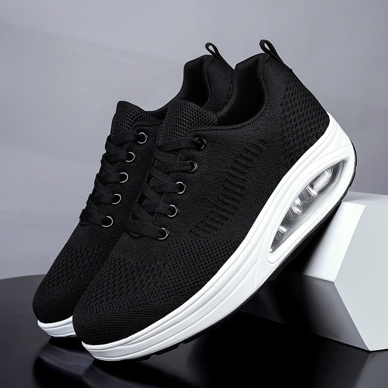 Damen Sportliche Sneakers mit dämpfendem Luftpolstersystem und atmungsaktiver Konstruktion