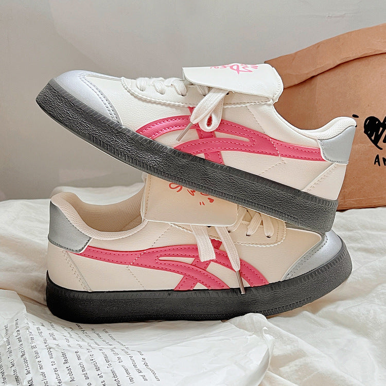 Damen Sportliche Sneakers mit einzigartigem Klappverschluss und modischem Design