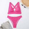 Damen Design Bikini mit gerafften Details R&B