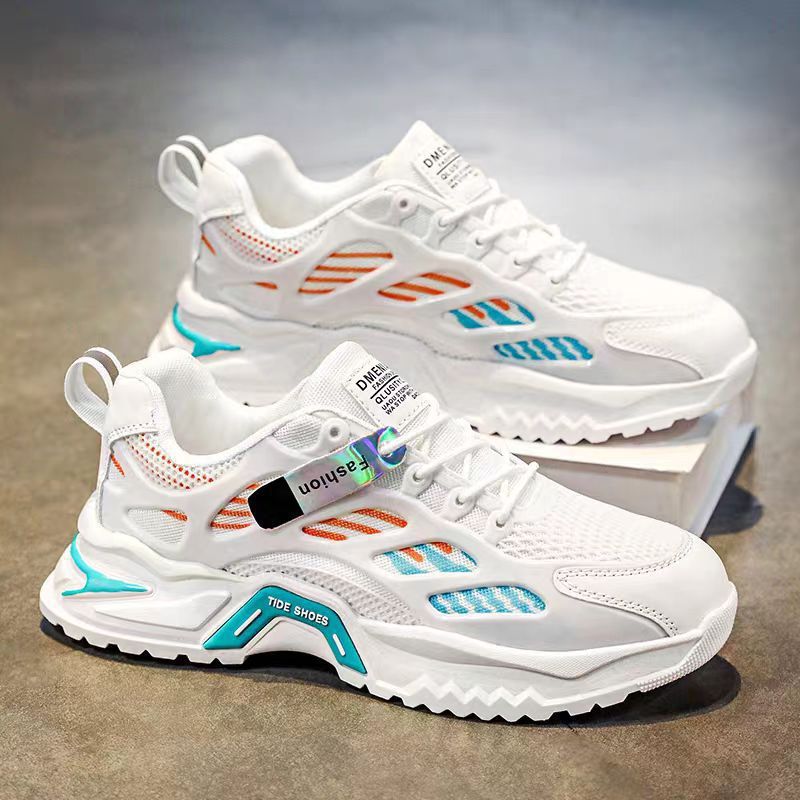 Damen Sneakers mit atmungsaktiver Mesh-Oberfläche und stoßdämpfender Sohle