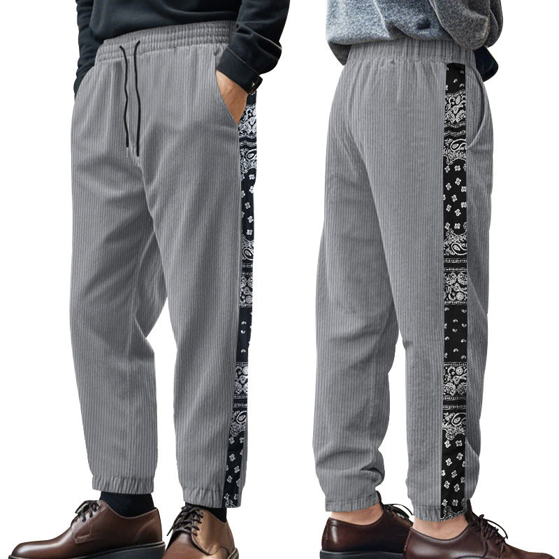 Herren Freizeithose mit einzigartigem Muster R&B