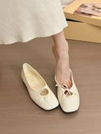 Damen elegante Ballerinas mit modischem Rüschendesign und komfortablem Innenfutter R&B