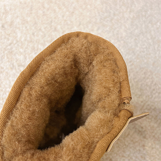 Damen bequeme Winterstiefel mit rutschfester Sohle und isolierender Polsterung R&B
