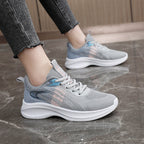 Damen Alltags sneakers mit atmungsaktiver Mesh-Oberfläche und dämpfender Sohle R&B