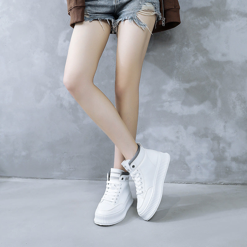 Damen Hohe Modische Sneakers mit dämpfender Sohle R&B