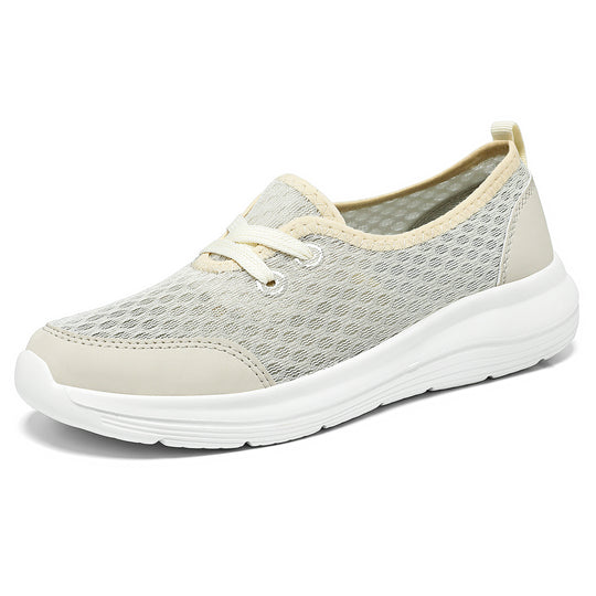 Damen Sportliche Sneaker mit atmungsaktivem Obermaterial und dämpfender Sohle R&B