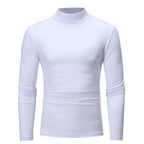 Herren turtleneck Langarmshirt R&B