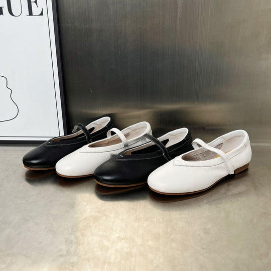 Damen elegante Slipper mit verstellbarem Riemen und weicher Innensohle R&B