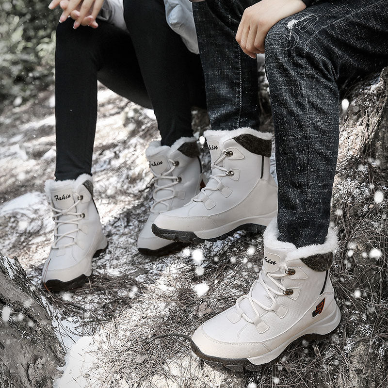 Damen Winterboots mit isolierendem Warmfutter und rutschfester Sohle R&B