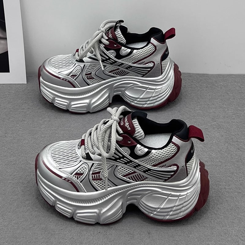Damen Modische Chunky Sneakers mit innovativer Dämpfungstechnologie R&B