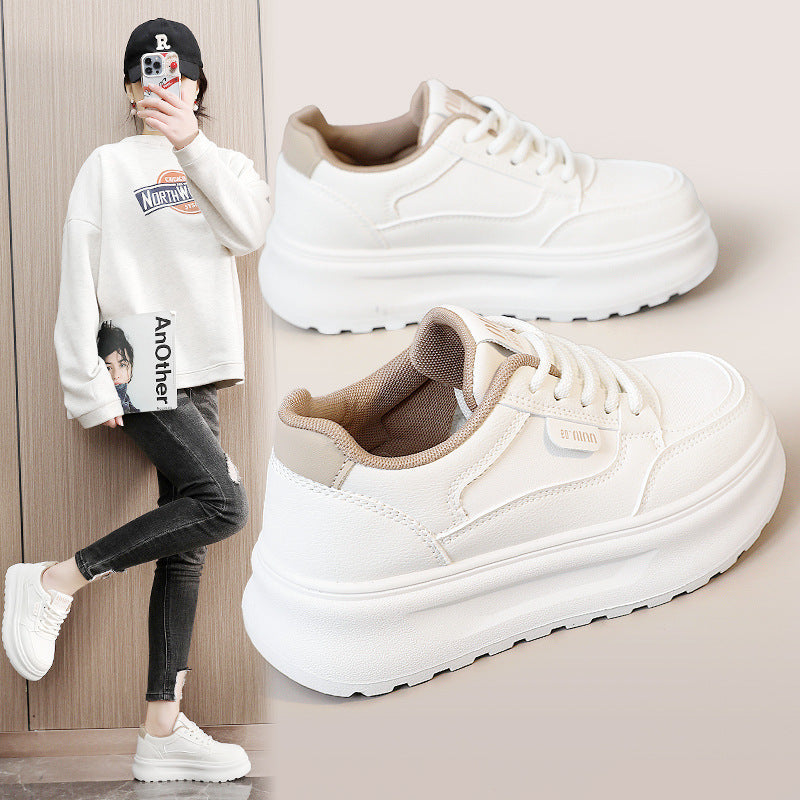 Damen Platform Sneakers mit modernem Design und bequemer Dämpfung R&B