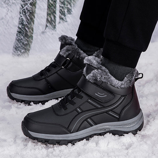 Damen isolierte Winterstiefel mit rutschfester Sohle R&B
