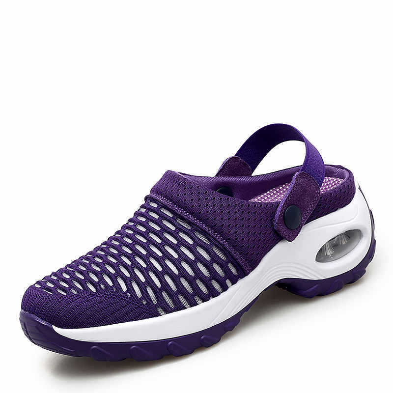 Damen Atmungsaktive Clogs mit flexiblem Riemendesign R&B