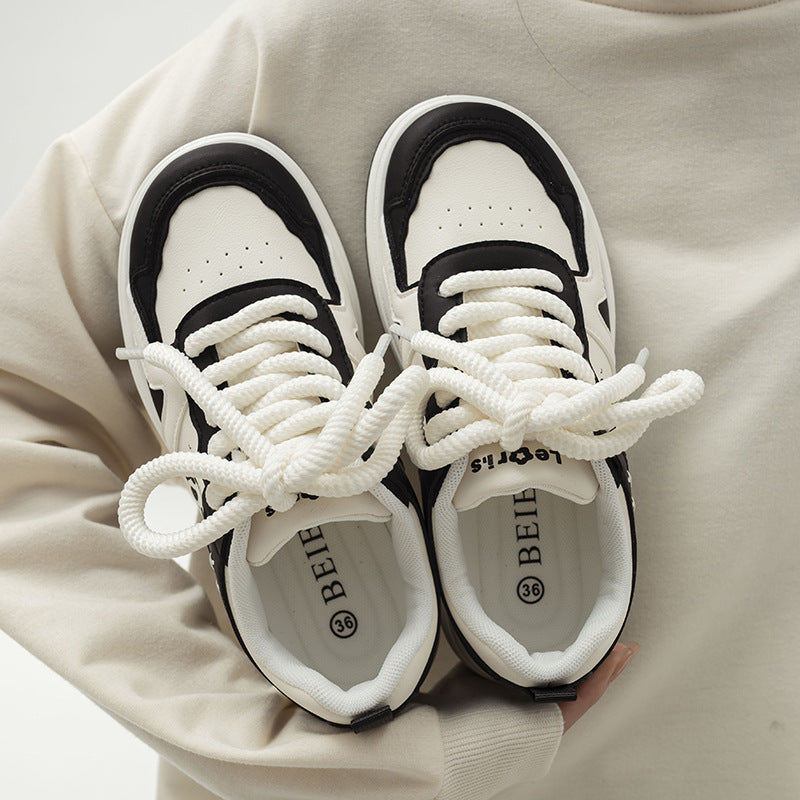 Damen Sportliche Sneaker mit niedlichem Tier-Motiv R&B