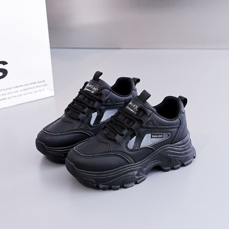 Damen Sportliche Chunky Sneakers mit atmungsaktiver Mesh-Oberfläche und stoßdämpfender Sohle R&B